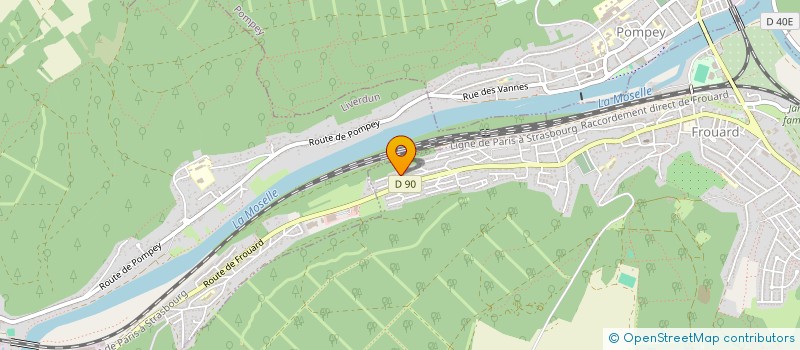 localisation de l'entreprise MADAME CINDY VINOT  FROUARD