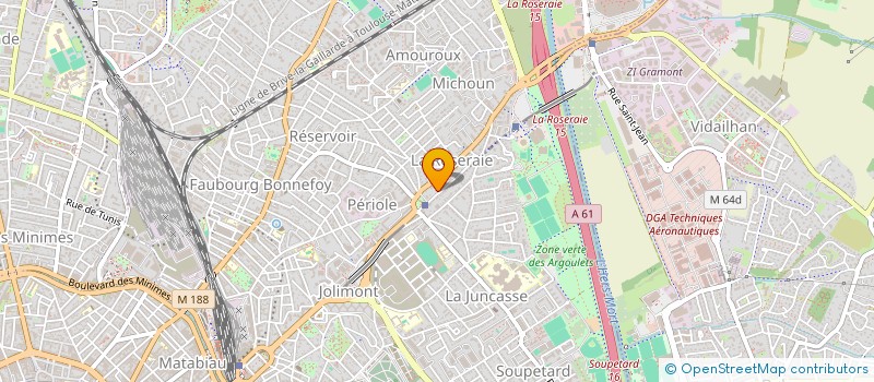 localisation de l'entreprise MADAME CINDY VIRAZELS à TOULOUSE