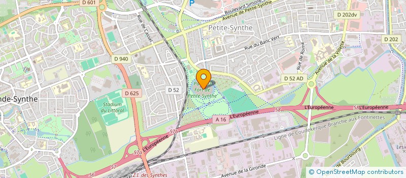 localisation de l'entreprise MADAME CINDY WADOUX à DUNKERQUE