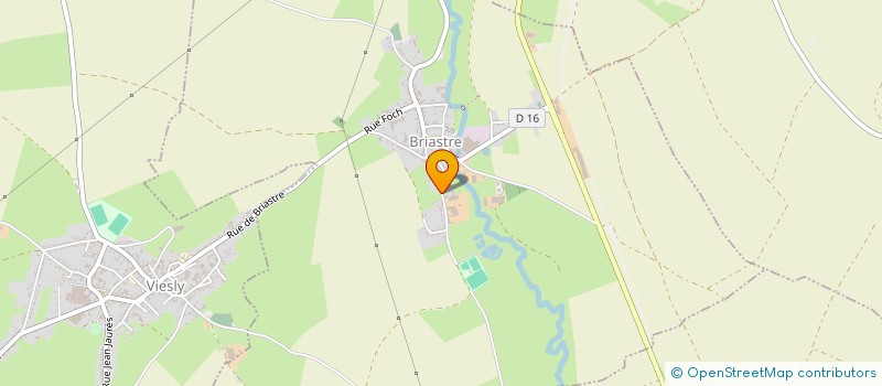 localisation de l'entreprise MADAME CINDY WANECQUE  BRIASTRE