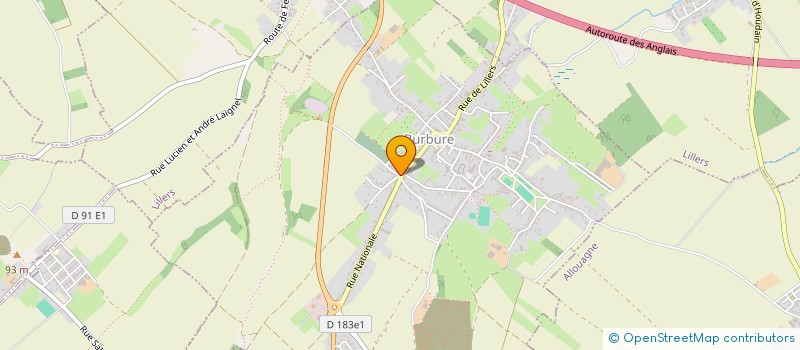 localisation de l'entreprise MADAME CINDY YENE  BURBURE