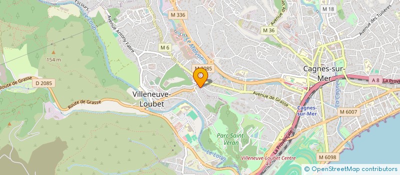 localisation de l'entreprise MADAME CINDY ZENATTI à CAGNES-SUR-MER