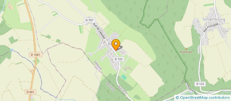 localisation de l'entreprise MADAME CINDY ZENTZ  BUST