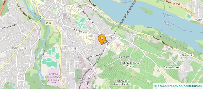 localisation de l'entreprise MADAME CINDYE BOURLIERE  SAUMUR