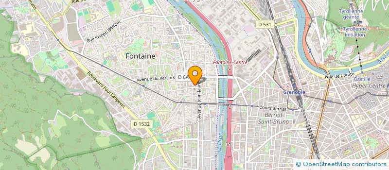 localisation de l'entreprise MADAME CINTHIA ALESSI  LE PONT-DE-CLAIX