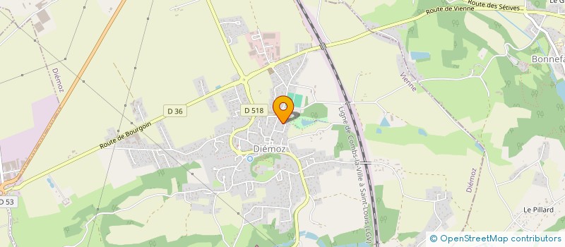 localisation de l'entreprise MADAME CINTHIA CONILH  DIEMOZ