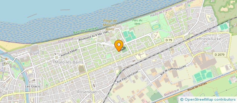 localisation de l'entreprise MADAME CINTHIA GEERAERT à DUNKERQUE