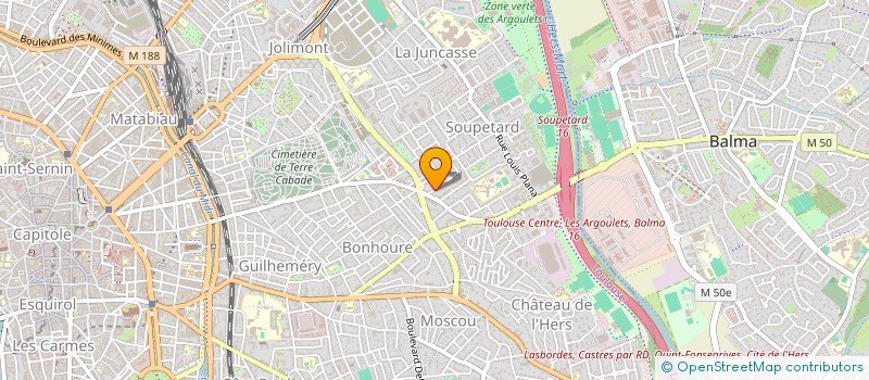 localisation de l'entreprise MADAME CINTHIA PARIS à TOULOUSE