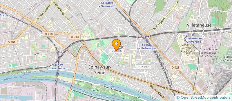 localisation de l'entreprise MADAME CINTHIA RAMIREZ à EPINAY-SUR-SEINE