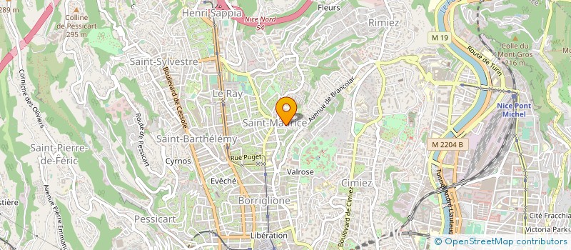 localisation de l'entreprise MADAME CINTHIA TORTI  NICE