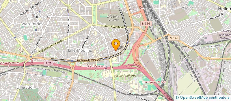 localisation de l'entreprise MADAME CINTHIA TOWANOU à LILLE