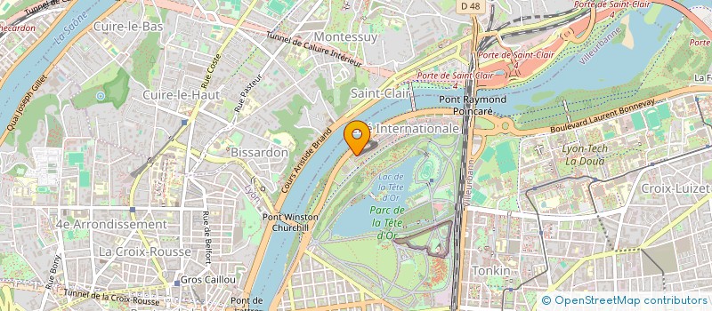 localisation de l'entreprise MADAME CINZIA GARDANO  LYON