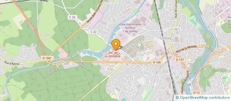 localisation de l'entreprise MADAME CINZIA POPPA  GOLBEY