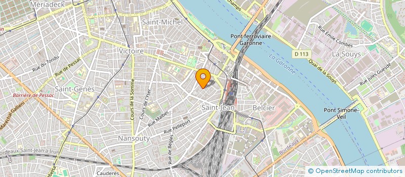 localisation de l'entreprise MADAME CINZIA SILEO  BORDEAUX