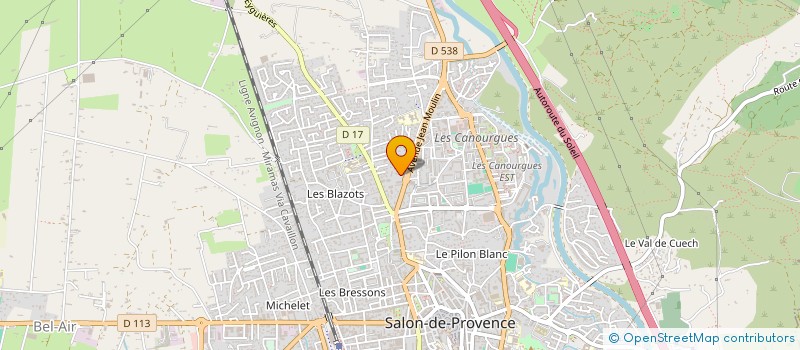 localisation de l'entreprise MADAME CIRA CANDRAMANON à SALON-DE-PROVENCE
