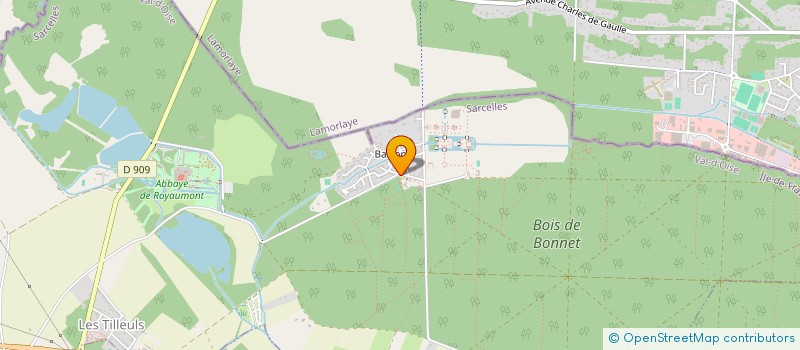 localisation de l'entreprise MADAME CIRCE LEGROS  ASNIERES-SUR-OISE