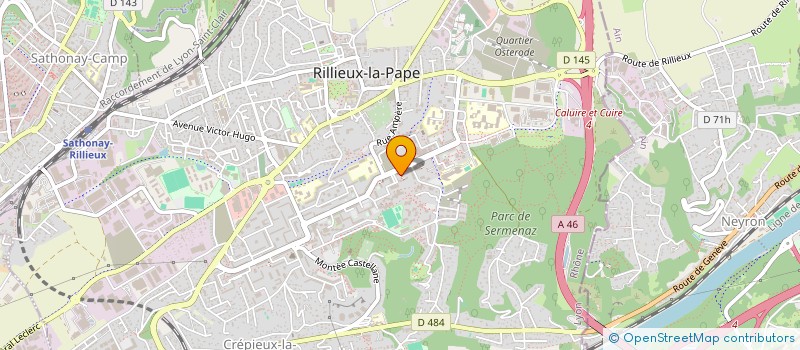 localisation de l'entreprise MADAME CITA HAYDARI à RILLIEUX-LA-PAPE