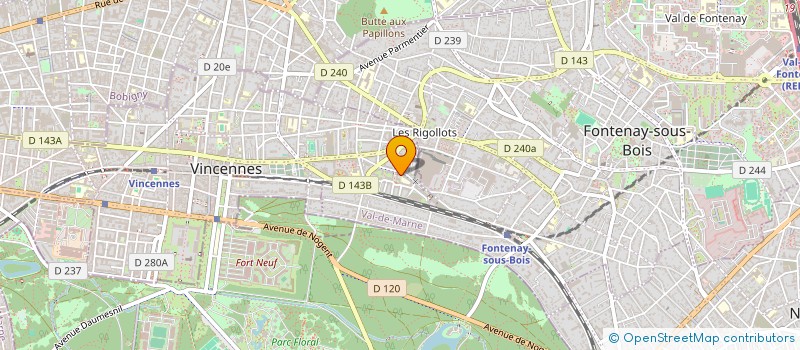 localisation de l'entreprise MADAME CITEM KILIC à VINCENNES
