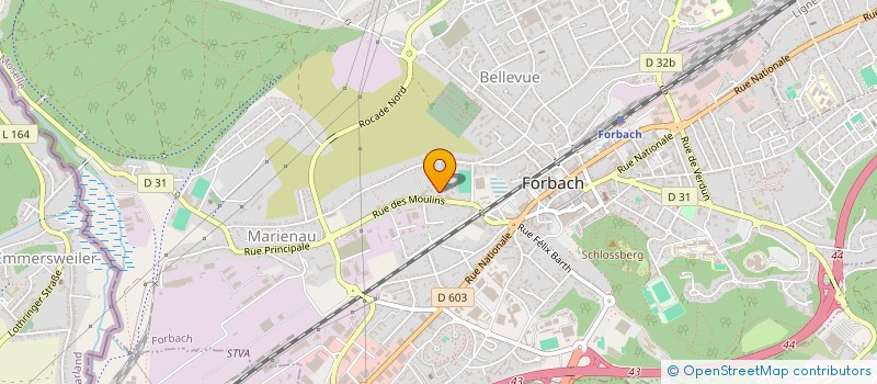 localisation de l'entreprise MADAME CIYDEM DILEK  FORBACH