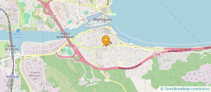 localisation de l'entreprise MADAME CJARLENE PELOIS à MARTIGUES