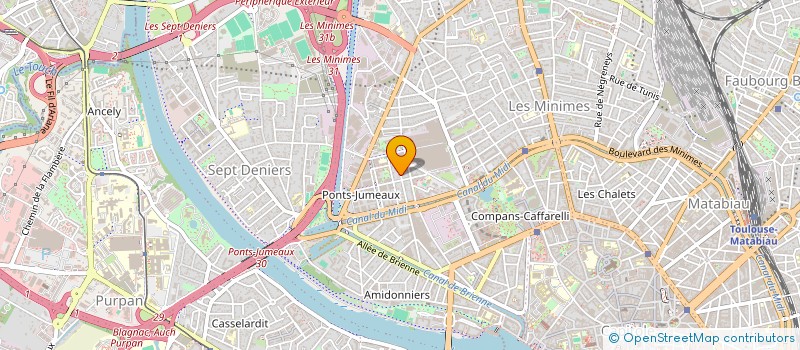 localisation de l'entreprise MADAME CLAIRE ABITBOL  TOULOUSE