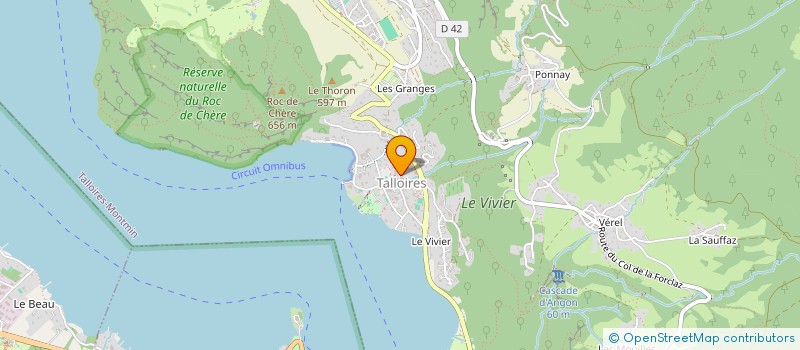 localisation de l'entreprise MADAME CLAIRE ABRAHAMI  TALLOIRES-MONTMIN