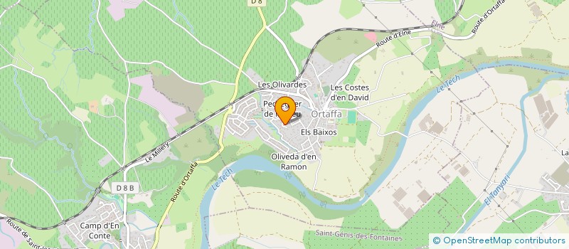 localisation de l'entreprise MADAME CLAIRE-ADELINE ALBUFERA  ORTAFFA