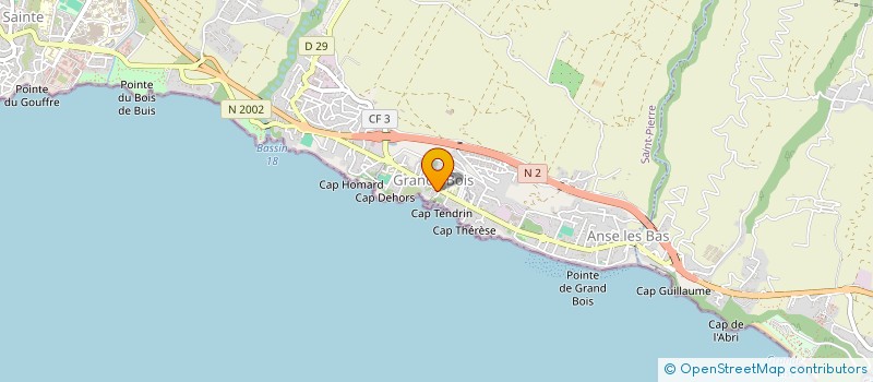 localisation de l'entreprise MADAME CLAIRE AFCHAIN à SAINT-PIERRE