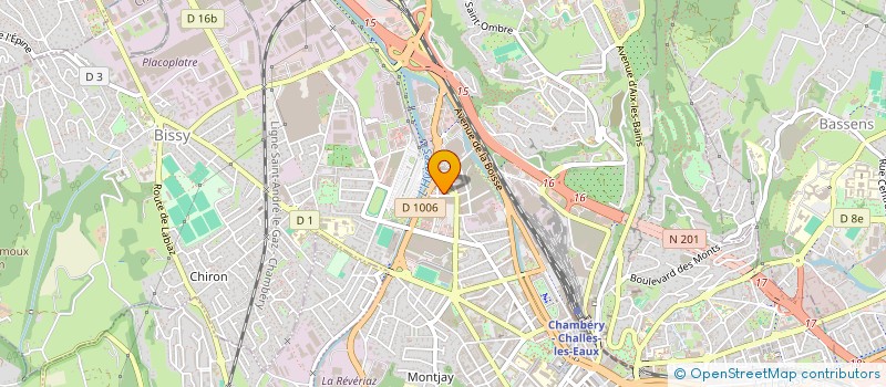 localisation de l'entreprise MADAME CLAIRE AGOSTA  CHAMBERY