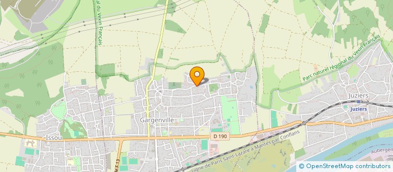 localisation de l'entreprise MADAME CLAIRE AIT-KACI  GARGENVILLE