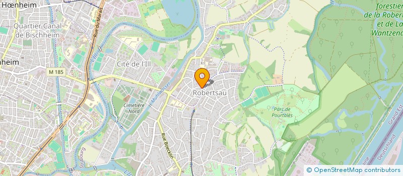 localisation de l'entreprise MADAME CLAIRE AJAVON  STRASBOURG