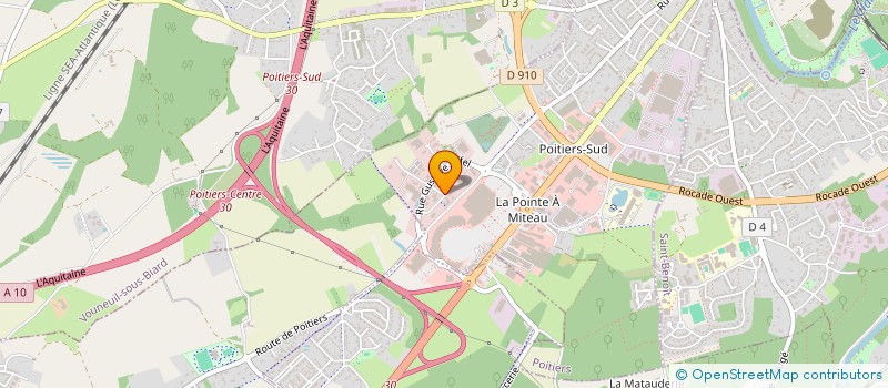 localisation de l'entreprise MADAME CLAIRE ALICE BOCQUELET  POITIERS