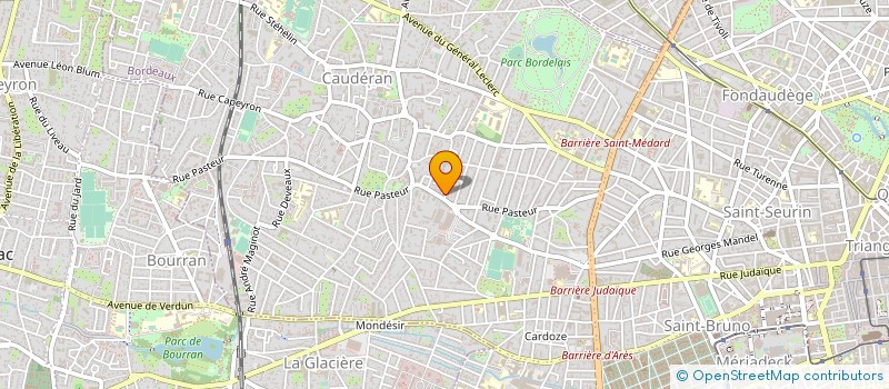 localisation de l'entreprise MADAME CLAIRE ALLESSE à BORDEAUX