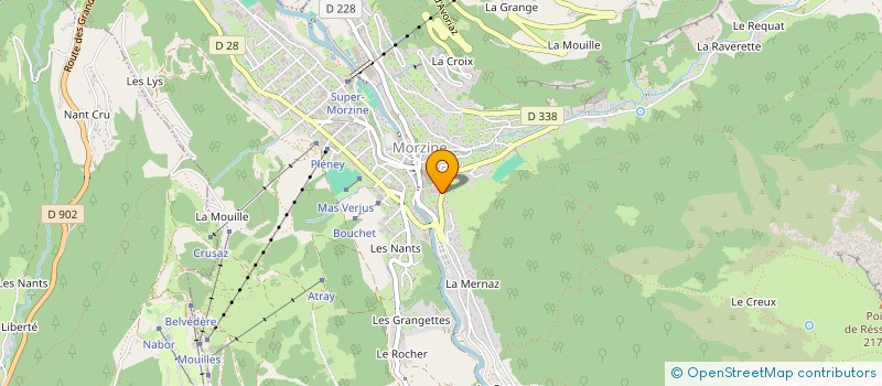 localisation de l'entreprise MADAME CLAIRE ALLOTT à MORZINE