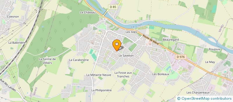 localisation de l'entreprise MADAME CLAIRE ALLOUET  VERETZ