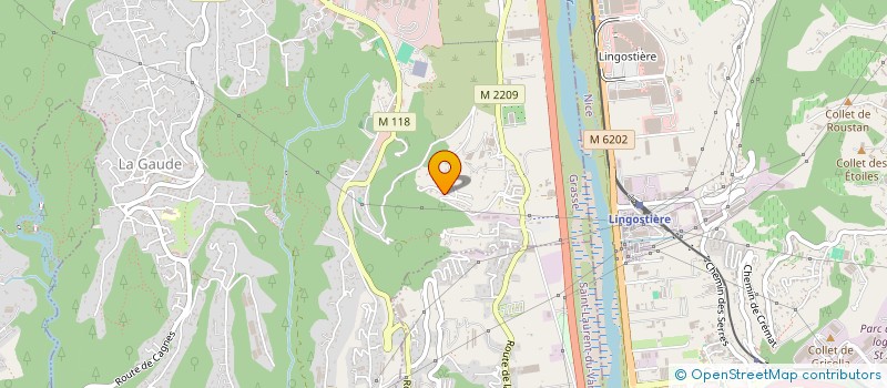 localisation de l'entreprise MADAME CLAIRE ALTHABEGOITY  LA GAUDE