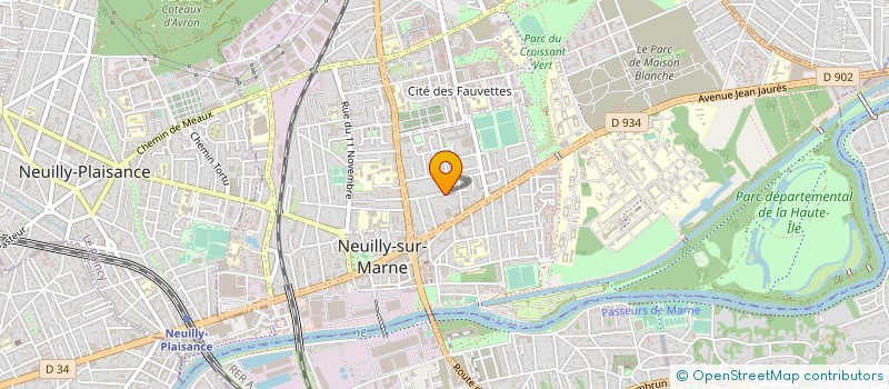 localisation de l'entreprise MADAME CLAIRE AMOUREUX à NEUILLY-SUR-MARNE