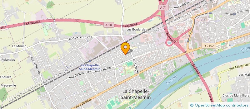 localisation de l'entreprise MADAME CLAIRE ANDRADE  LA CHAPELLE-SAINT-MESMIN