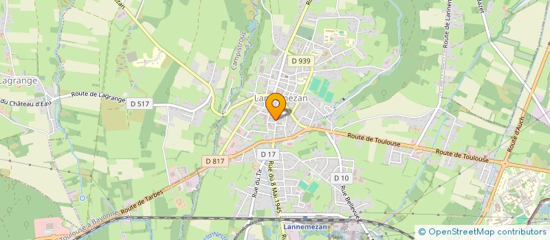 localisation de l'entreprise MADAME CLAIRE ANDRIGHETTO à LANNEMEZAN