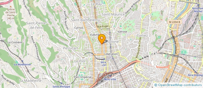 localisation de l'entreprise MADAME CLAIRE ANGELI à NICE