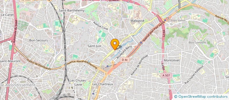 localisation de l'entreprise MADAME CLAIRE ARAMIAN à MARSEILLE