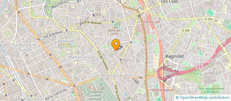 localisation de l'entreprise MADAME CLAIRE ARCHENAULT  PARIS