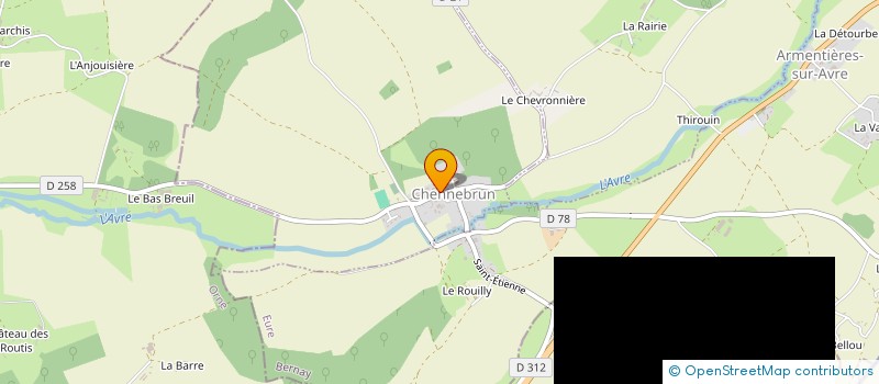 localisation de l'entreprise MADAME CLAIRE ARDOUIN  CHENNEBRUN