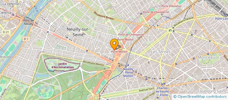 localisation de l'entreprise MADAME CLAIRE ARNAUD à NEUILLY-SUR-SEINE