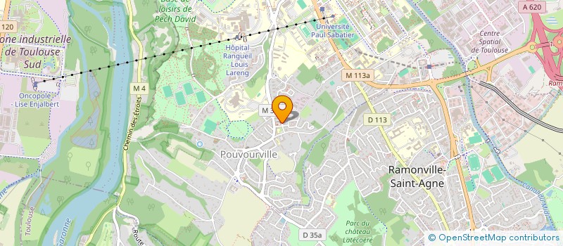 localisation de l'entreprise MADAME CLAIRE AROLA  TOULOUSE