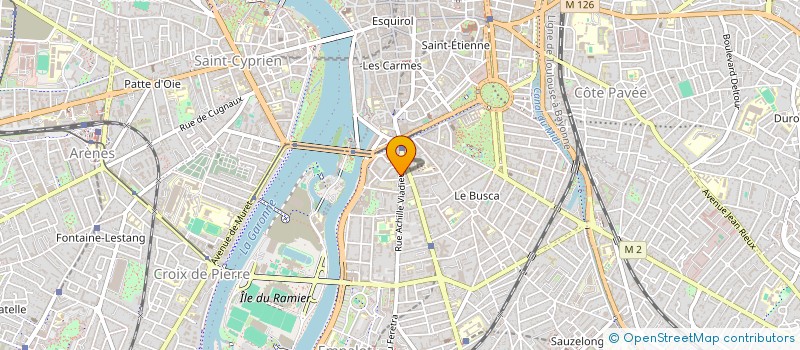 localisation de l'entreprise MADAME CLAIRE ASSELIN DE WILLIENCOURT à TOULOUSE