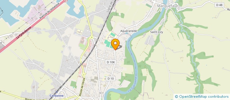 localisation de l'entreprise MADAME CLAIRE AUDREY SOPHIE PELLETIER  CARBONNE