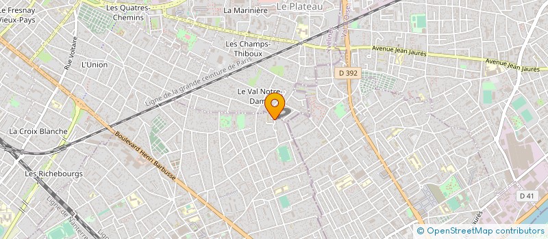 localisation de l'entreprise MADAME CLAIRE AVELLANAL  HOUILLES