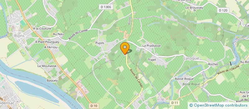 localisation de l'entreprise MADAME CLAIRE AZEMA  BEGUEY