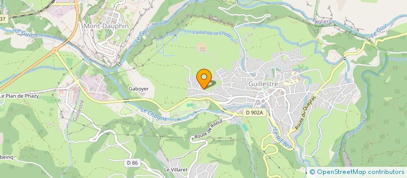 localisation de l'entreprise MADAME CLAIRE AZORIN  EMBRUN